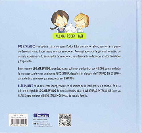 Los Atrevidos. Cuatro historias para gestionar tus emociones (El taller de emociones 1-4)