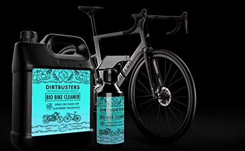 Lot de 2 bidons de 5 l de nettoyant bio pour vélo, moto, cyclomoteur et motocyclette avec micro-organismes et enzymes qui éliminent la boue et les saletés - Pour un nettoyage écologique puissant des vélos tous terrains et des motocyclettes - Parfumé à la 