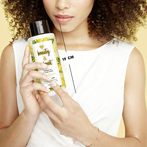 Love Beauty And Planet Hope & Repair Acondicionador para cabello dañado Coconut Oil & Ylang Ylang Flower sin silicona, 1 unidad (400 ml)