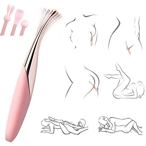 Love Charm Masajeador Mujer,Vîbrạdọr Parejas, Juegos Eṛọtîcọs Silicona Masajeador Sẹxuạl Vibradọrẹs Con control remoto - Vibración de 12 Modos Con Eṣtîmụlạdor de Punto Ġ/Clítọrîs,Juguétés Séxuạlés