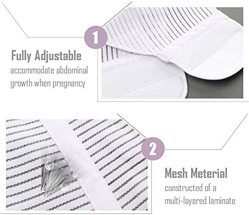 LOVELYBOBO Care Cinturón de Maternidad - Apoyo Durante el Embarazo - Banda para Abdomen/Cintura/Espalda, Faja de premamá para el Vientre