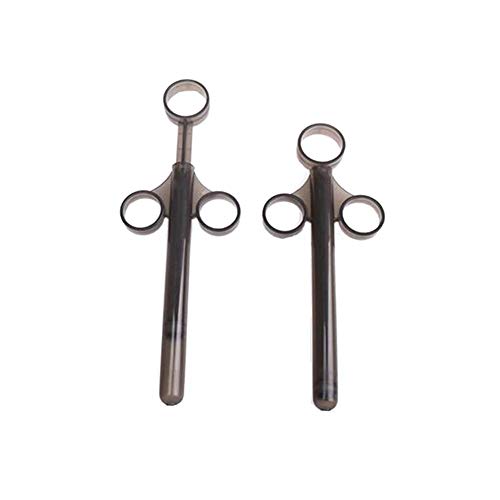 Lubricante aplicador Shooter con Anillo de Tiro para Hombres y Mujeres jeringa casera 2PCS