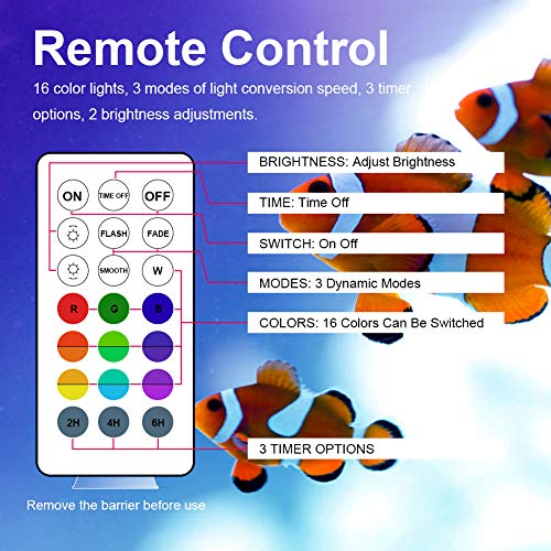 Luces Sumergibles, 8.5cm 4PCS Luz Piscina Impermeable, 16 Colores 13 LED con Control Remoto y Ventosas Lluminación para Estanques, Piscinas, Acuario, Jardín, Baño