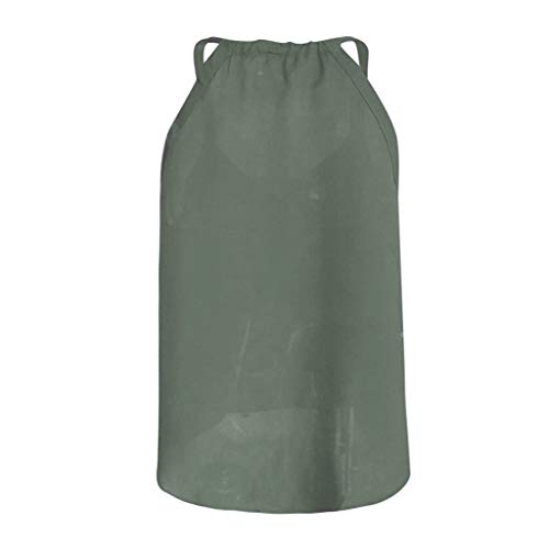 Luckycat Ropa Gasa Camiseta sin Mangas Tank Tops para Mujeres, Verano Sexy Deporte Casual Lace Chaleco Blusa Tops Blusas Crop Tops Vest T Shirt Fiesta en la Playa para Mujeres Chica Joven