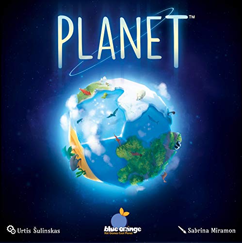 Lúdilo- Planet niños, Educativo, cooperativo, Piezas magneticas, Desarrollo Habilidades cognitivas, Juegos de Mesa, Familia, Color Azul (Blue Orange Games 10701)