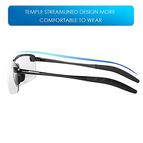 LUFF Classic HD polarizado Gafas de sol para hombre y mujer UV400 Protección anti-Blu-ray Conducción Viaje al aire libre