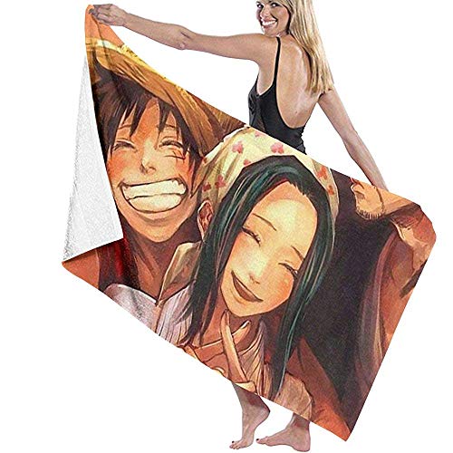 Luffy Luffy Soft Absorbente Ligero para baño Piscina Yoga Pilates Manta de Picnic Toallas de Microfibra 80cm * 130cm