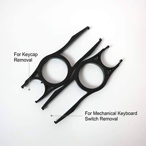 LumsBurry - Extractor de Teclas 2 en 1 para Teclado mecánico para Quitar Herramientas de Teclado de fijación