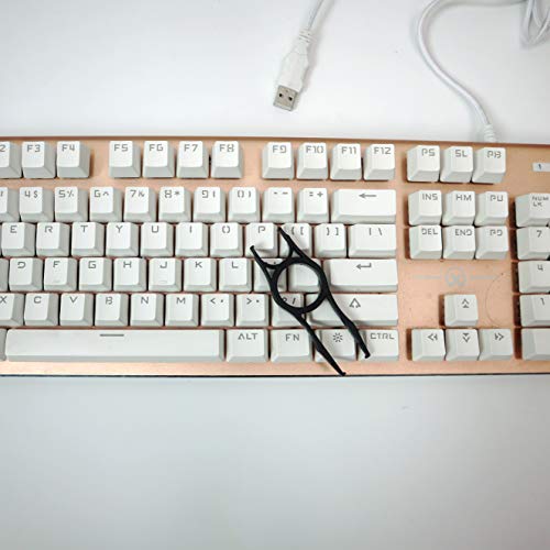 LumsBurry - Extractor de Teclas 2 en 1 para Teclado mecánico para Quitar Herramientas de Teclado de fijación