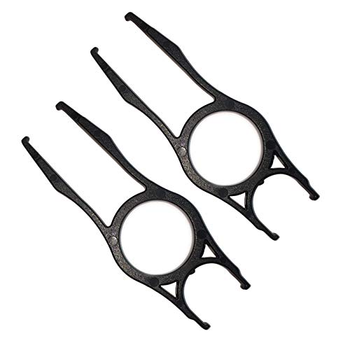 LumsBurry - Extractor de Teclas 2 en 1 para Teclado mecánico para Quitar Herramientas de Teclado de fijación