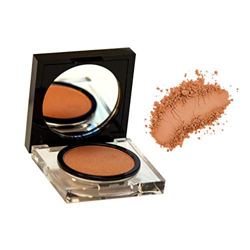 Lunaci Barcelona Colorete,Textura Aterciopelada Acabado Mate,Ligero, natural, hipoalergénico, Bronce (05)