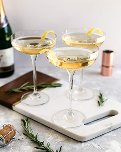 Lunar Oceans - Copa ancha de champán (copa cristalina) - 2