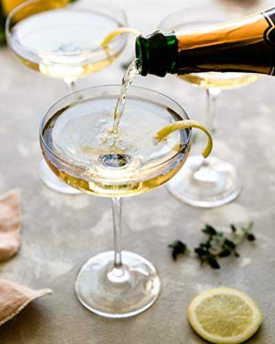 Lunar Oceans - Copa ancha de champán (copa cristalina) - 2