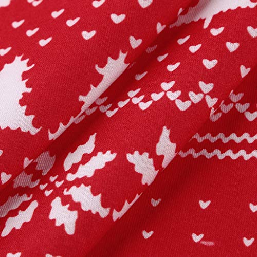 LUNULE Sudaderas Mujer Navidad Blusa de Manga Larga Casual Sudadera de Cuello Redondo Navideñas Estampadas Hoodie Jersey Sweaters Personalizadas Suelto Chándal S-XXL