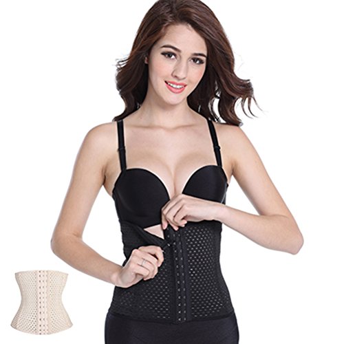 LUOEM Corsé Mujer Faja de Cintura Underbust Bustiers Corsé Reductoras de Cinturón