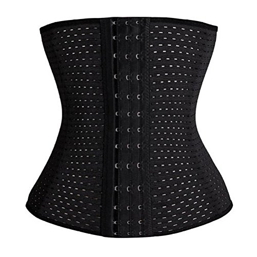 LUOEM Corsé Mujer Faja de Cintura Underbust Bustiers Corsé Reductoras de Cinturón