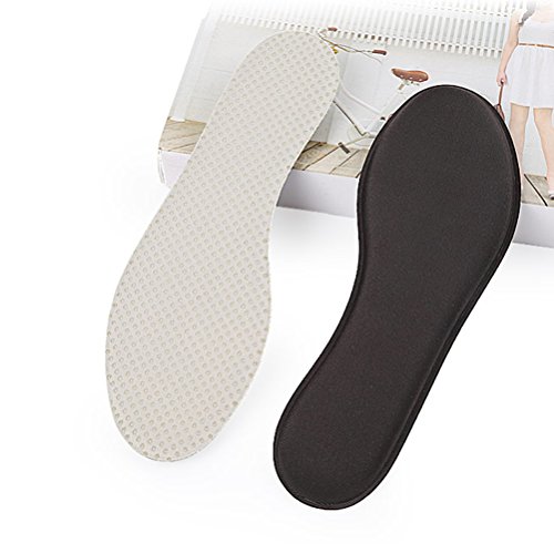 LUOEM Plantilla de espuma de memoria de rebote lento plantillas absorbentes absorbentes para hombres y mujeres talla 38-39