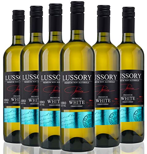 Lussory Chardonnay vino blanco sin alcohol caja de 6 ud