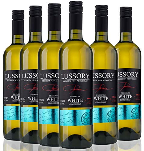 Lussory Chardonnay vino blanco sin alcohol caja de 6 ud