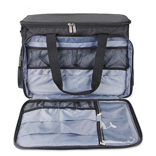 Luxja Bolsa para Máquina de Coser Organizador de Accesorios de Tejer(No Incluido Accesorios)