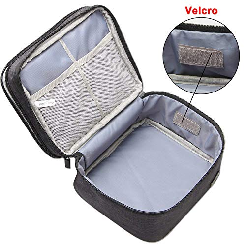 Luxja Caja para Aceite Esencial Organizador para Aceite Perfumado y Accesorios(30 Botellas) Sin Accesorios