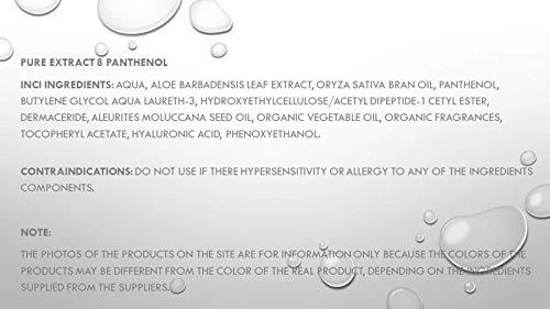 Luxury BIO Cosmetics - Pure Extract 8 Panthenol para la cara - cura quemaduras solares, post peeling - tipos de piel: sensible, reactiva, alérgica (30 ml)