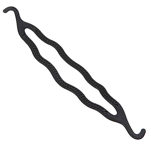 LWBTOSEE Juego de 4 pinzas de pelo trenzado mágico para sujetar el cabello, trenzas, agujas de tirar, coleta y herramientas de bricolaje