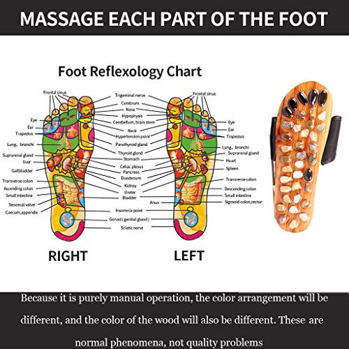 LWZ Zapatillas de Masaje de pies, Masaje de pies, Zapatos de Masaje de Salud de Fascitis Plantar, Remedios Naturales para aliviar el Dolor y la Fatiga de Las piernas