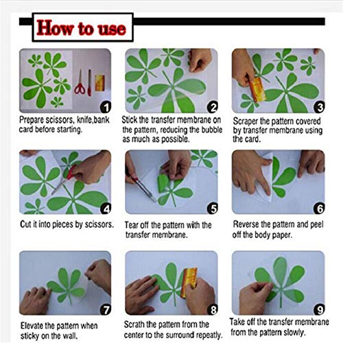 lyclff Simple Papel Pintado Europeo Cejas diseño Etiqueta Vinilo Tatuajes de Pared Chica Belleza peluquería salón Ventana Cartel decoración para el hogar ~ 1 78X42 CM