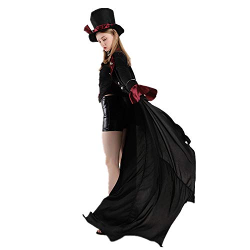 LYMCDP Disfraces De Halloween, Parejas De Adultos, Disfraces De Conde Vampiro, Disfraces De Diablo De Club Nocturno, Disfraces De Zombies