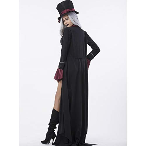 LYMCDP Disfraces De Halloween, Parejas De Adultos, Disfraces De Conde Vampiro, Disfraces De Diablo De Club Nocturno, Disfraces De Zombies