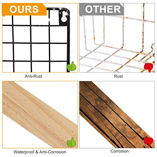 m zimoon Estantería de Pared, Estanterías Flotantes Montadas en la Pared Estantería Colgante Decoración para Sala de Estar Dormitorio Oficina Cocina Baño (2 Piezas, Negro)