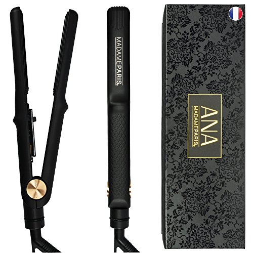 MadameParis – Plancha profesional ANA – Plancha de pelo profesional – Producto del año – Placas Nano cerámica – Plancha para el cabello