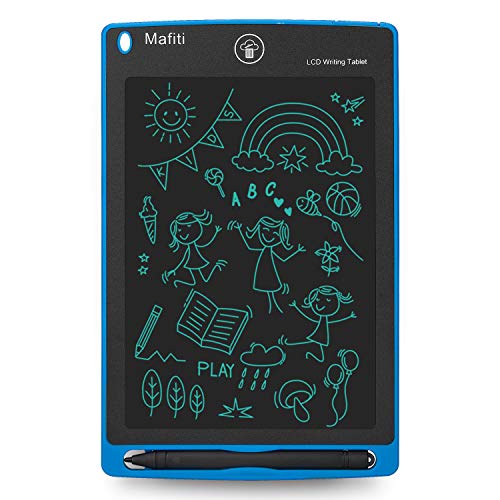 Mafiti 8,5 Pulgadas Tableta Gráfica, Tablets de Escritura LCD, Portátil Tableta de Dibujo Adecuada para el hogar, Escuela, Oficina (Blue)