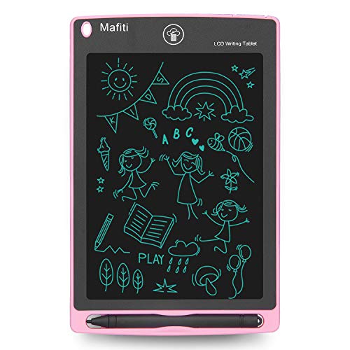 Mafiti 8,5 Pulgadas Tableta Gráfica, Tablets de Escritura LCD, Portátil Tableta de Dibujo Adecuada para el hogar, Escuela, Oficina (Pink)