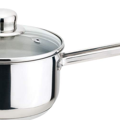 MAGEFESA Dux – Batería de Cocina MAGEFESA Dux 12 Piezas está Fabricada en Acero Inoxidable 18/10, Compatible con Todo Tipo de Fuego. Fácil Limpieza y Apta lavavajillas.