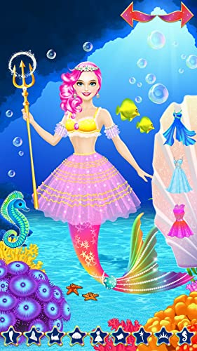 Magic Mermaid: Makeup y Dress Up Juegos para Niñas