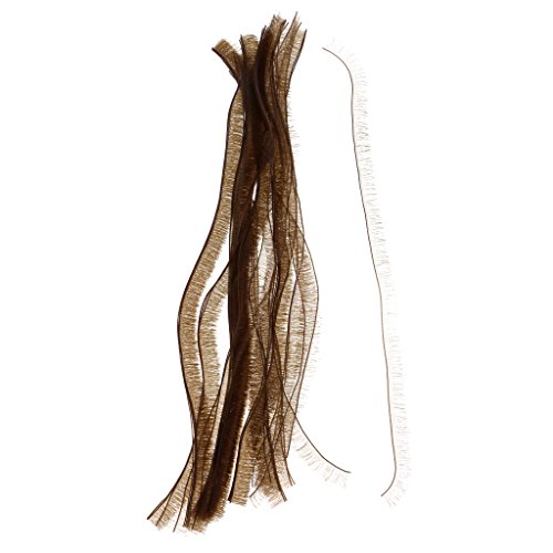 MagiDeal 40 Piezas Pestañas de Simulación de Plástico para Doll BJD Muñecas Make Up Accesorio - Leonado