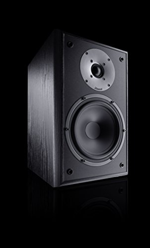 Magnat Monitor Supreme 202 - Altavoces de estantería (Hi-Fi, 93 dB, 100 W RMS), Color Negro