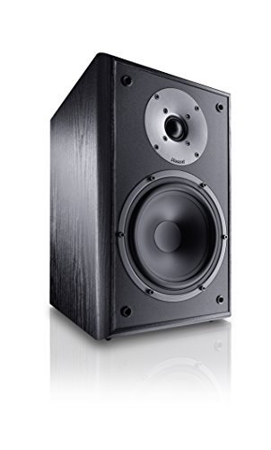 Magnat Monitor Supreme 202 - Altavoces de estantería (Hi-Fi, 93 dB, 100 W RMS), Color Negro