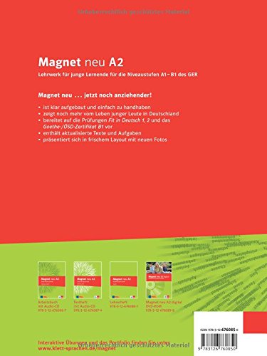 Magnet neu. Per la Scuola media: Magnet neu a2, libro del alumno + cd
