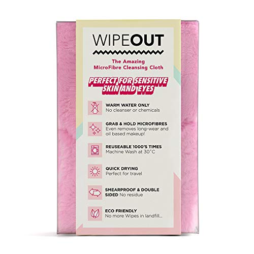 Magnitone ¡WipeOut! The Amazing MicroFibre Paño de limpieza - Paquete de 2 - Rosa