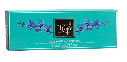 Maja GS Aqua turquesa BS + 3 x Jabón, 655 gramos