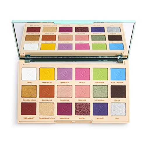 MakeUp Revolution London Paleta de Maquillaje, 18 x 0,03 oz./0,8 gr