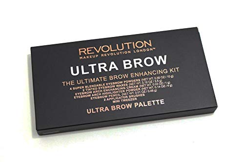 Makeup Revolution Ultra Brow Fair to Medium Paleta do stylizacji brwi