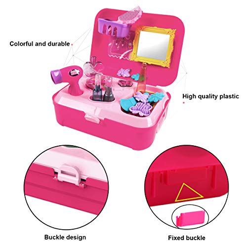 Maletin De Belleza y peluqueria Juguetepara niñas a partir de 3 años