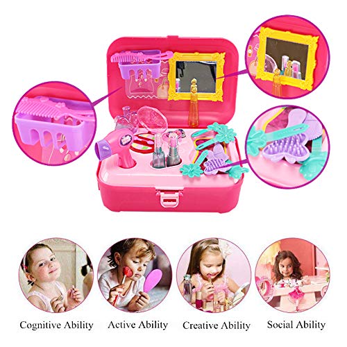 Maletin De Belleza y peluqueria Juguetepara niñas a partir de 3 años