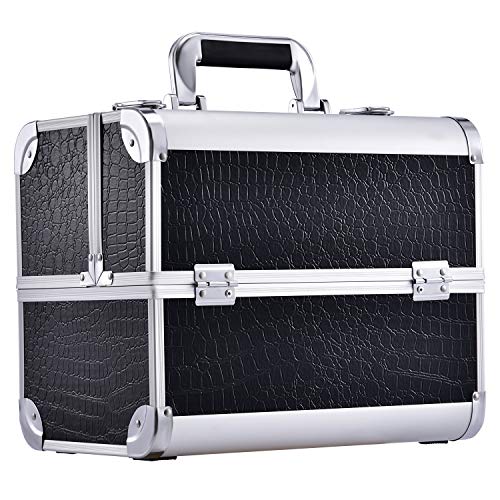 Maletín de Maquillaje Profesional Neceser de Maquillaje Organizador Estuche Maquillaje Organizador Esmaltes de Uñas Joyero Maletín Manicura Caja Maquillaje Regalos para Mujer