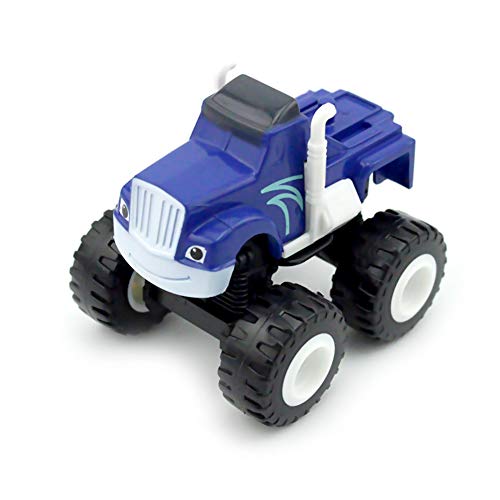 Mallalah 6 Pack de Juguetes para niños y Monster Machines Super Stunts Blaze Kids Truck Car Coll Regalo para niños en cumpleaños Navidad Toys Juguetes para niños de 1 2 3 años