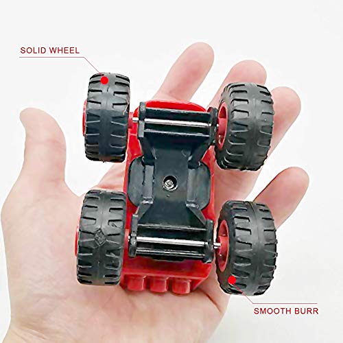 Mallalah 6 Pack de Juguetes para niños y Monster Machines Super Stunts Blaze Kids Truck Car Coll Regalo para niños en cumpleaños Navidad Toys Juguetes para niños de 1 2 3 años